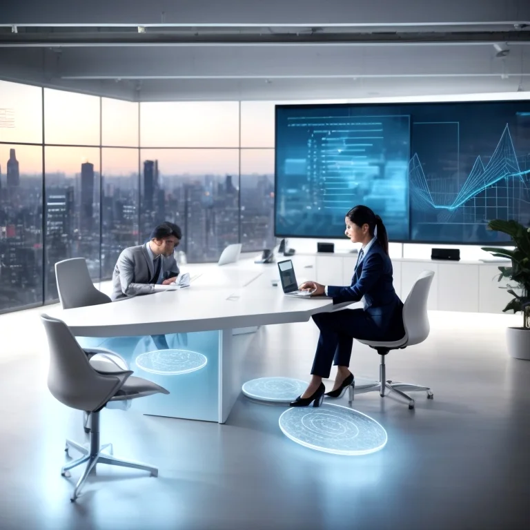 Illustration zur KI-Implementierung und Integration in Unternehmensprozesse